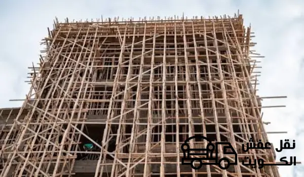 ايجار السقالات الخشب الكويت,سقالات للايجار بالكويت,تركيب سقالة خشب